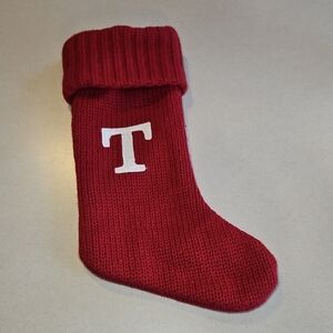 T Christmas Stocking